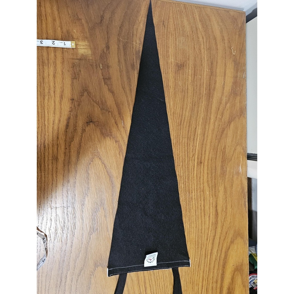 Oxford Pennant Black Torch Triangle Flag May You Never Lose Flame Wall Decor - Picture 4 of 5